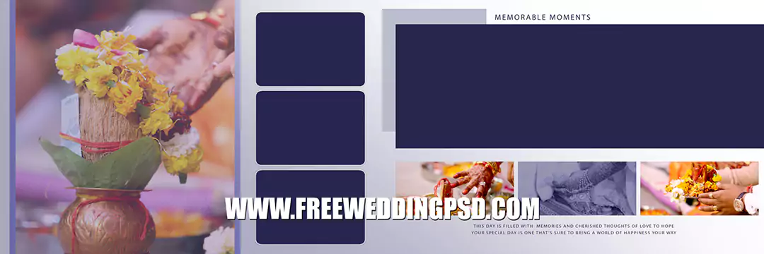 wedding album templates psd